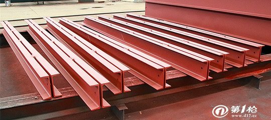 H型钢组立焊接防腐加工出口国际-中国山东三维钢构